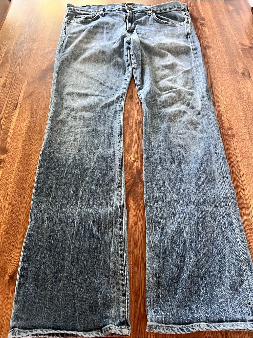 Mens Citizens of Humanity Blue Collar Jeans